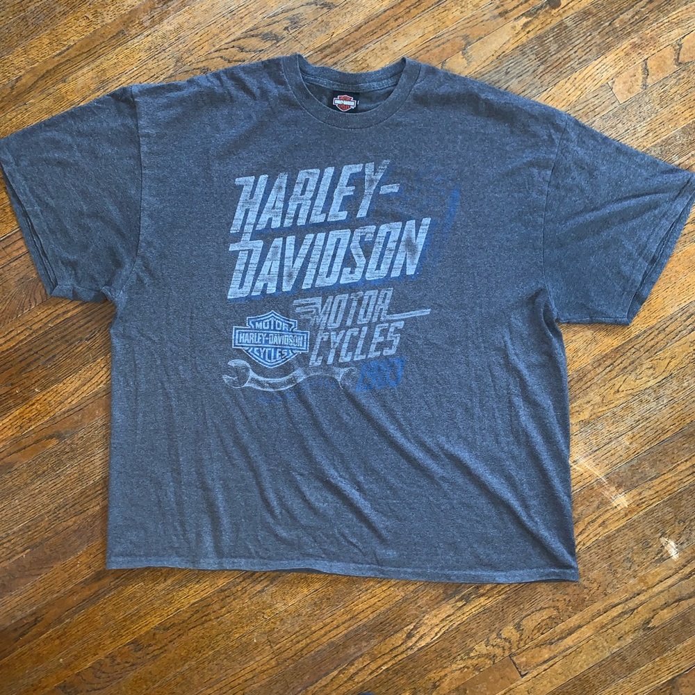 Harley-Davidson Motorcycles Shirt Gray Size 3XL